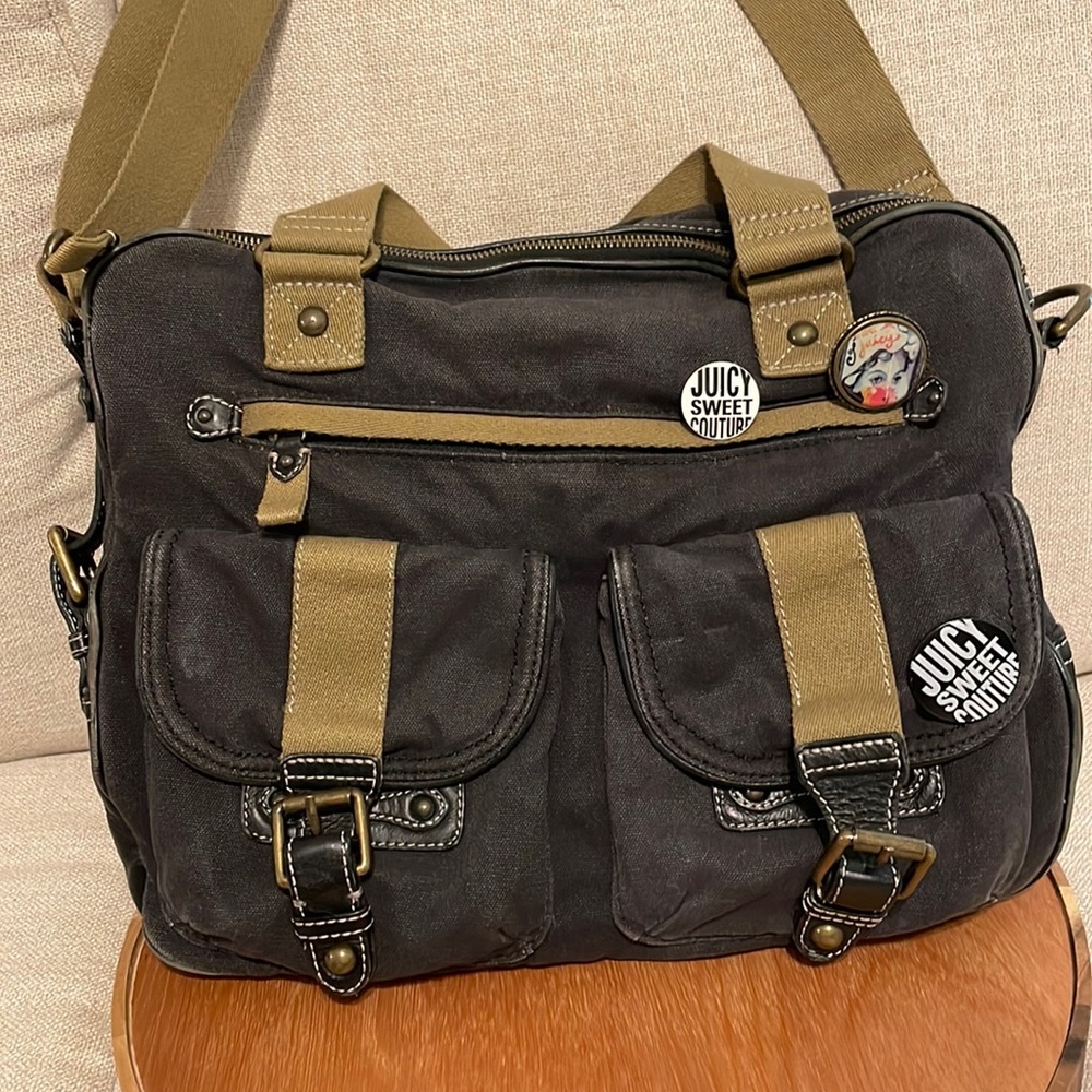 Genuine Juicy Couture Messenger Laptop Bag in Blue